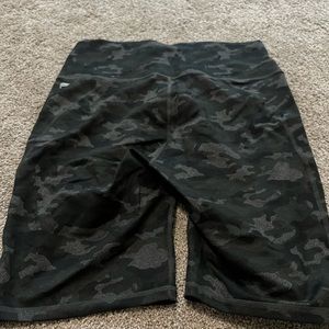 Womens camo Fabletics biker shorts